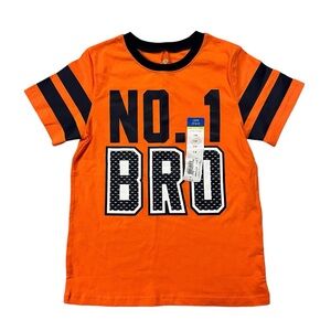 💖SALE💖NEW Okie Dokie Kids Boy No 1 Bro Cotton Tee T-Shirt Top